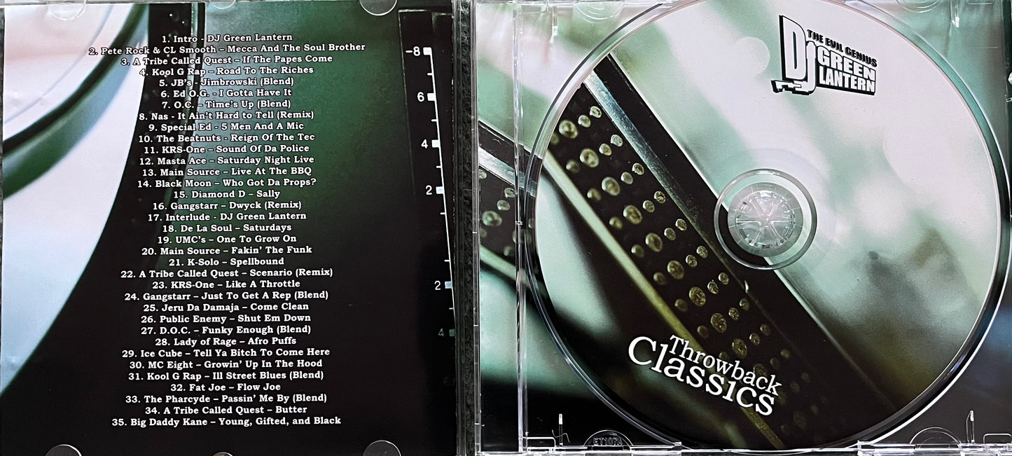 Dj Green Lantern - Throwback Classics - Special Edition