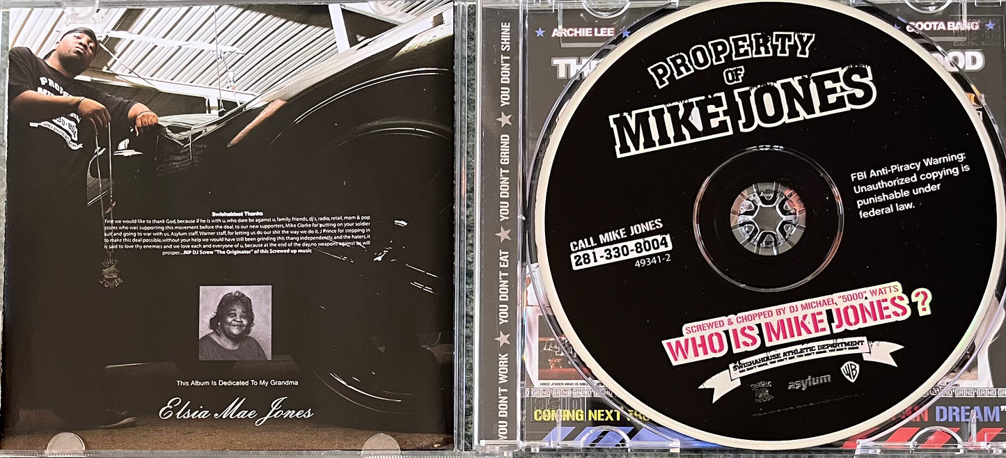 Mike Jones - Who Is Mike Jones? Screwed & Chopped