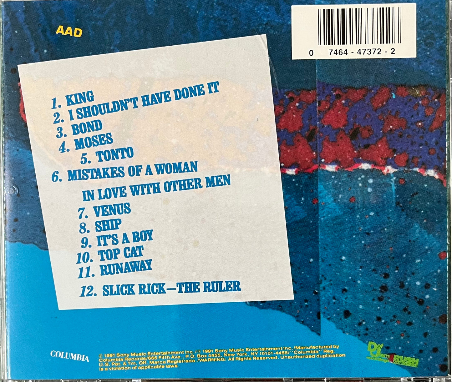 Slick Rick - The Rulers Back