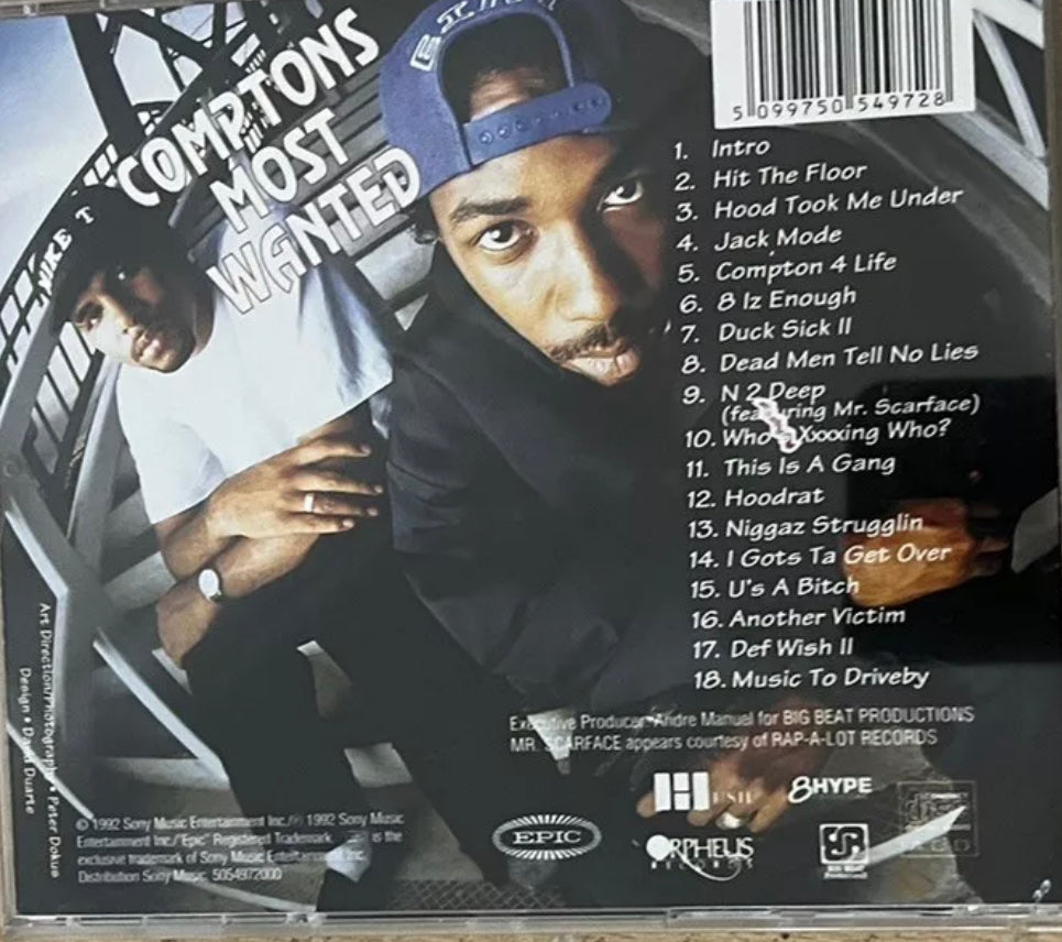 Comptons Most Wanted - Music To Driveby