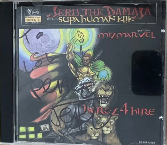 Jeru The Damaja presenta Supa Human Klik - Heroz 4 Hire - Firmado